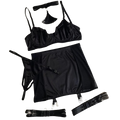 Choker Tassel Lingerie Skirt Set