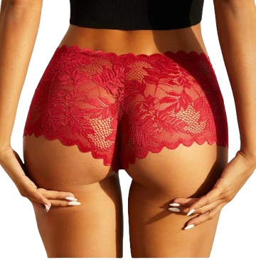 Floral Lace Panty Shorts